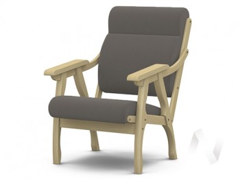 Кресло Вега-10 (бесцветный лак/ULTRA STONE) в Новолуговом - novolugovoe.mebel54.com | фото
