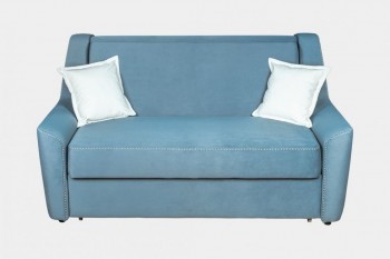 Мини-диван "Криспи" с 2-мя подушками в Новолуговом - novolugovoe.mebel54.com | фото